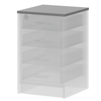 Крышка к тумбе приставной (АТ-05) Арго А-705 Серый